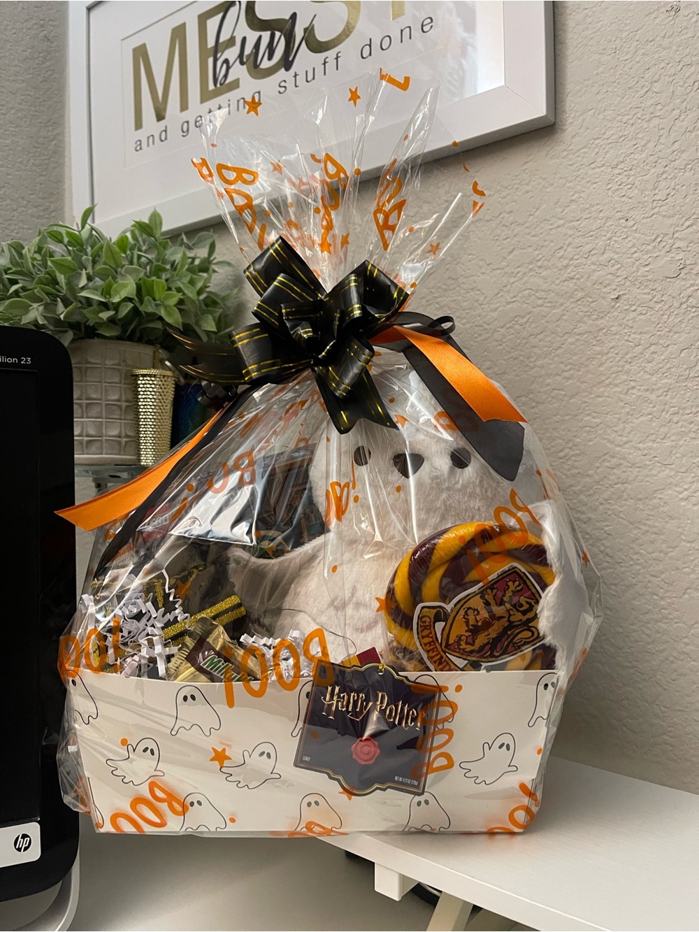 Halloween Boo Basket